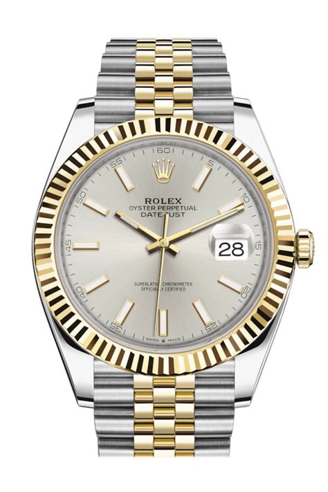 rolex datejust jubilee bracelet gold|rolex datejust 41 gold silver.